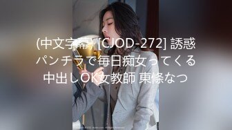 (中文字幕) [CJOD-272] 誘惑パンチラで毎日痴女ってくる中出しOK女教師 東條なつ