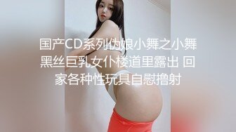 国产CD系列伪娘小舞之小舞黑丝巨乳女仆楼道里露出 回家各种性玩具自慰撸射